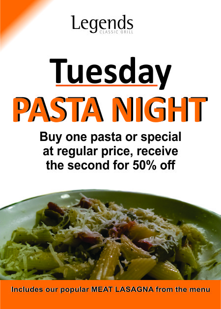 Pasta Tuesdays